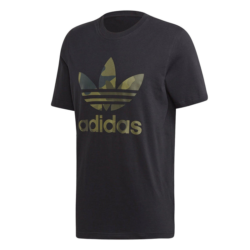 adidas Originals Camouflage T Shirt Black ViaductClothing