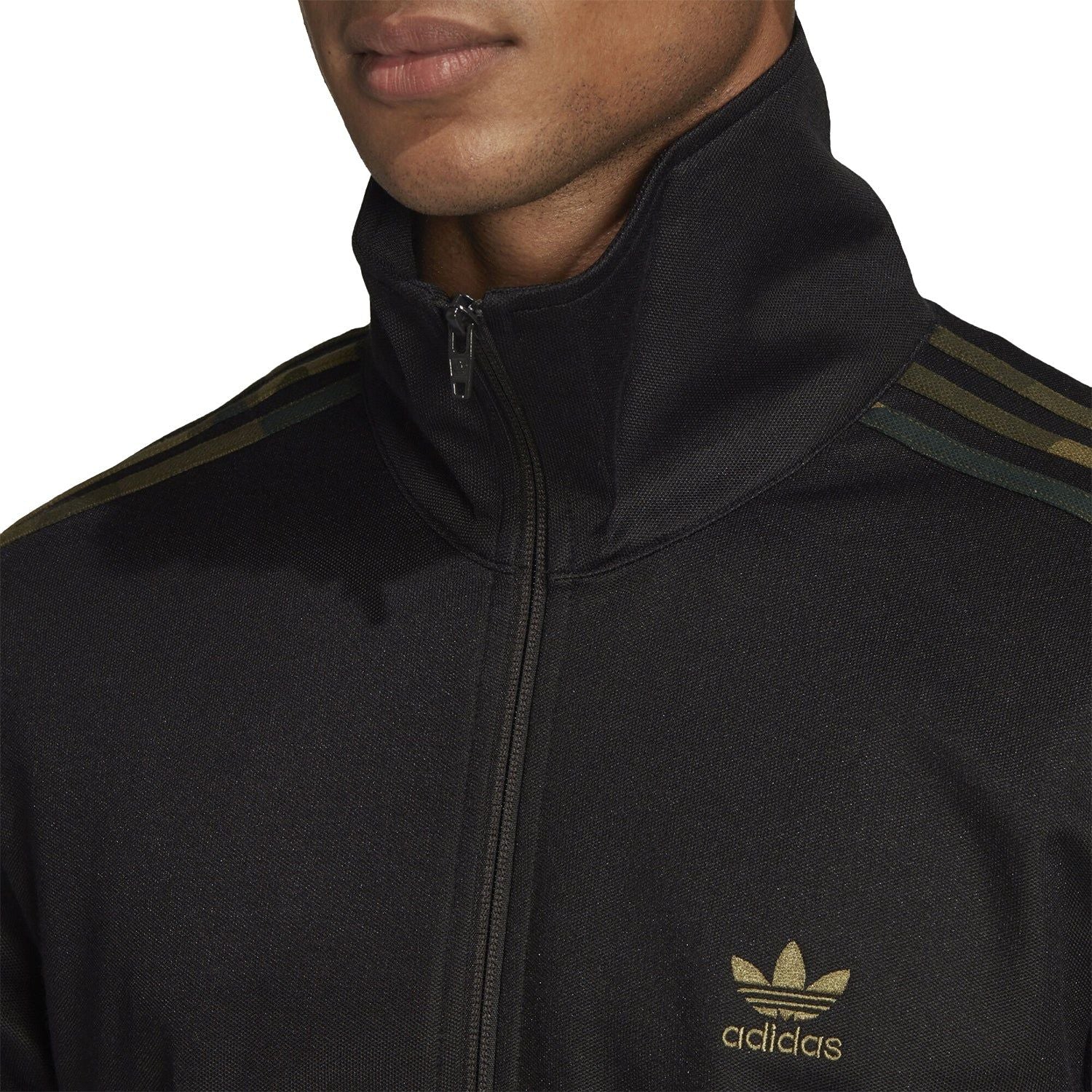 adidas Originals Camouflage Track Jacket - Black - ViaductClothing -  -  