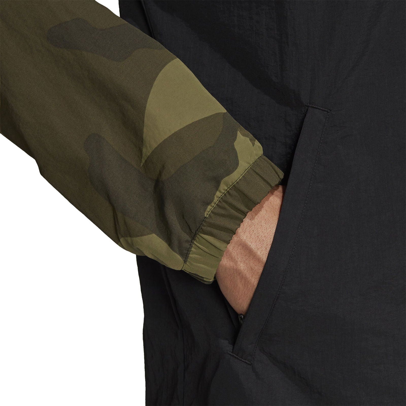 adidas Originals Camouflage Windbreaker -  Black - ViaductClothing -  -  