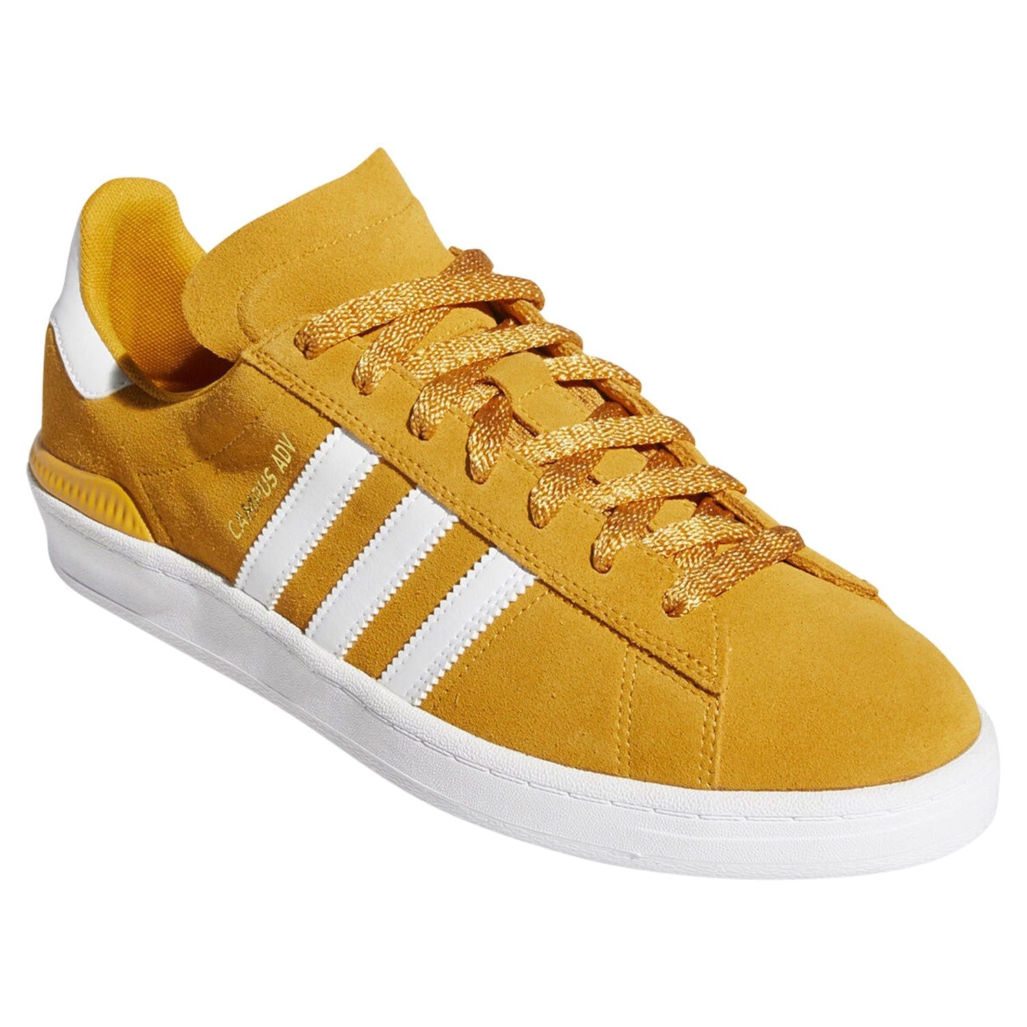 adidas Originals Campus ADV Shoes - Yellow - ViaductClothing -  -  