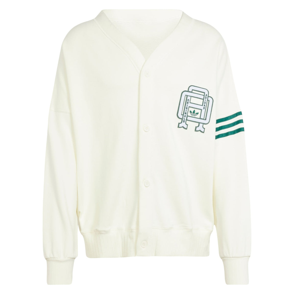 adidas Originals Varsity Cardigan - Off White