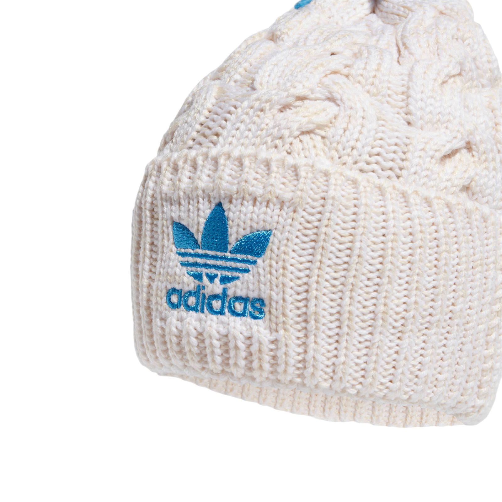 adidas Originals Cartoon Trefoil Beanie - Beige - ViaductClothing -  -  