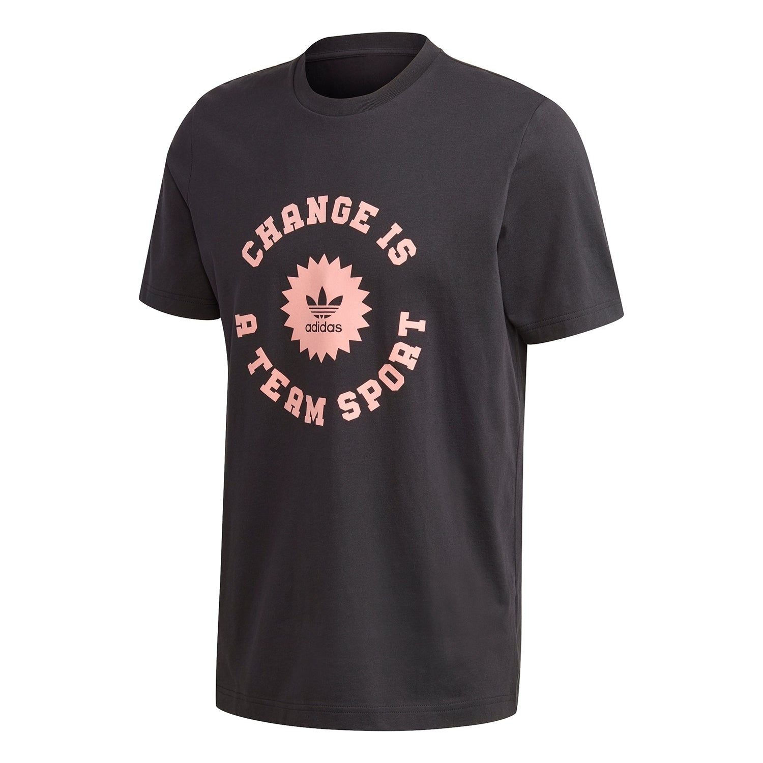 adidas Originals Change Is a Team Sport Circle Tee - Black - ViaductClothing -  -  