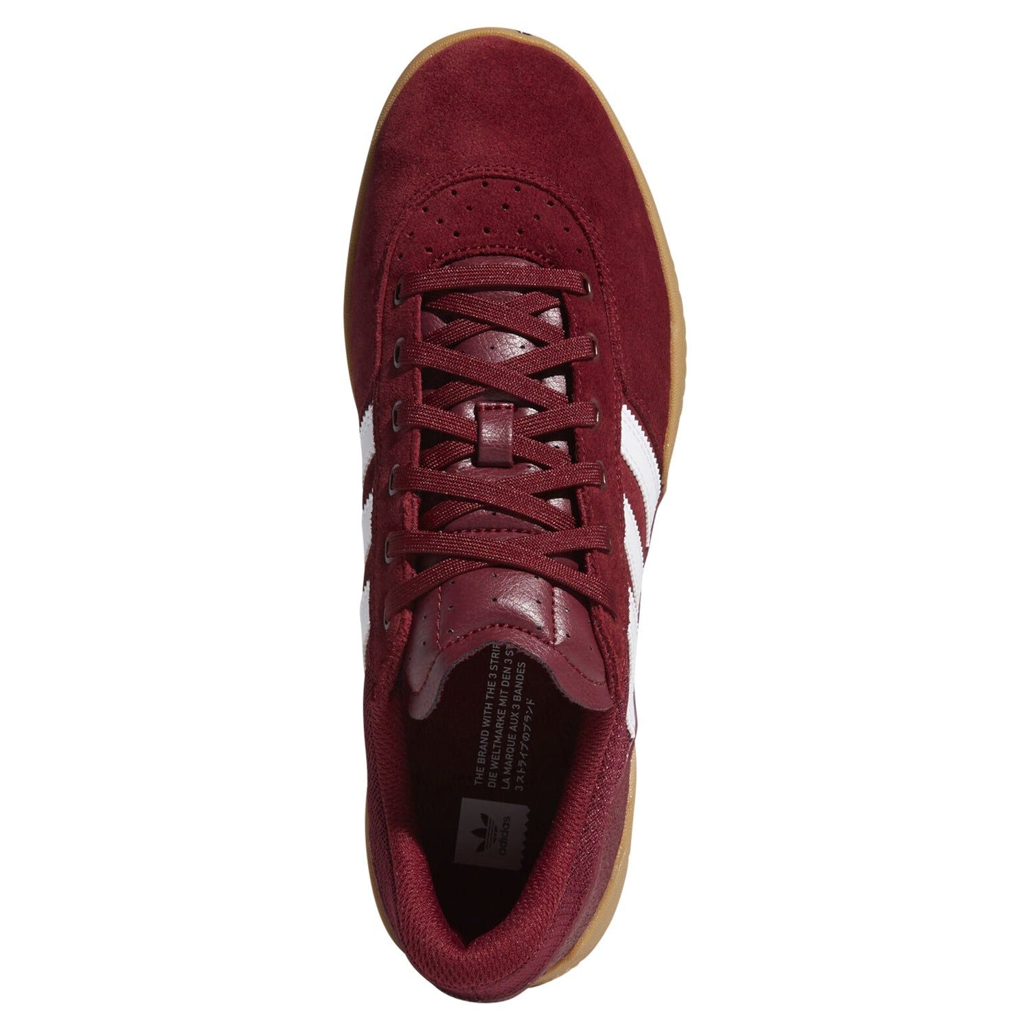 adidas Originals City Cup Shoes - Burgundy - ViaductClothing -  -  