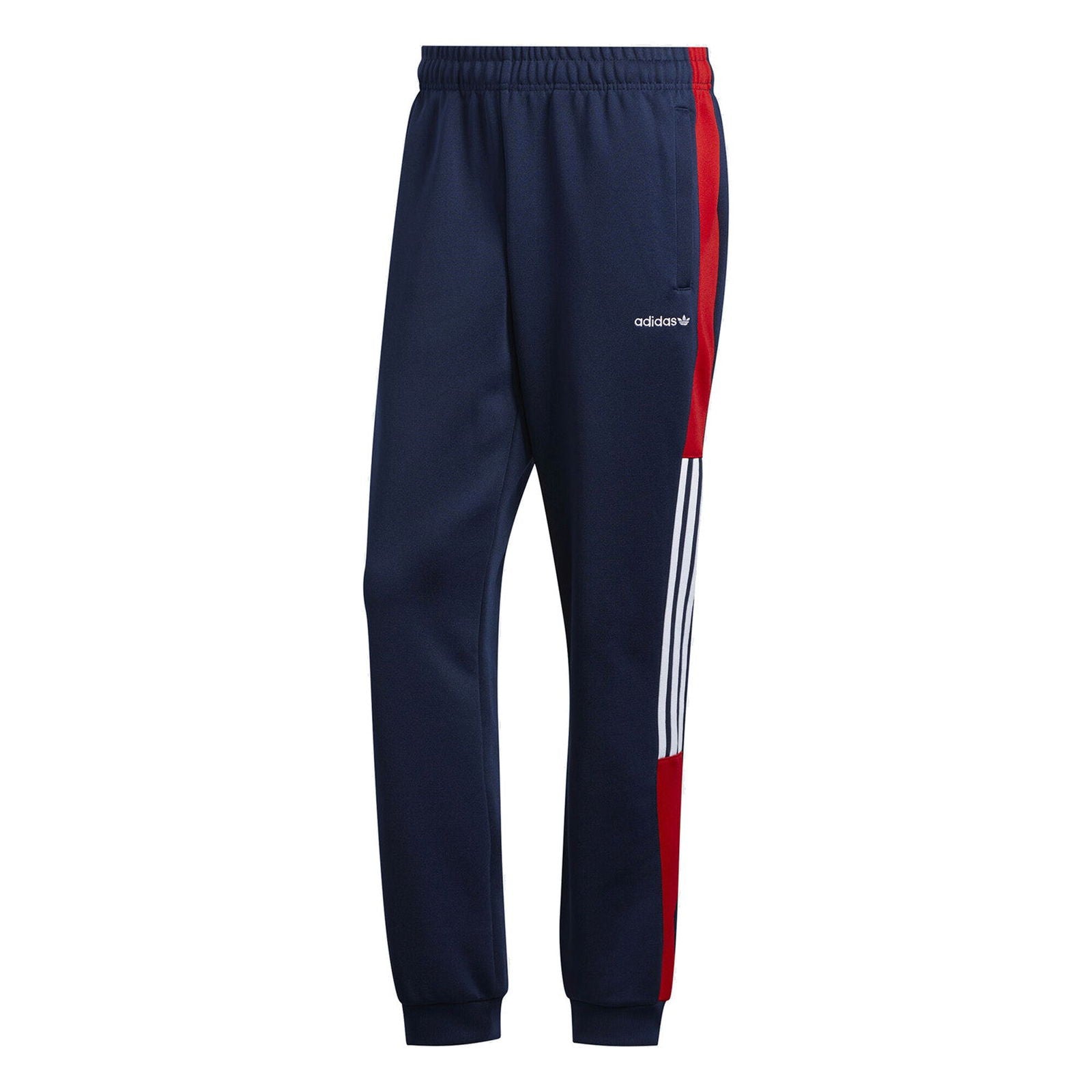 adidas Originals Classics Retro Track Pants - Navy & Scarlet - ViaductClothing -  -  