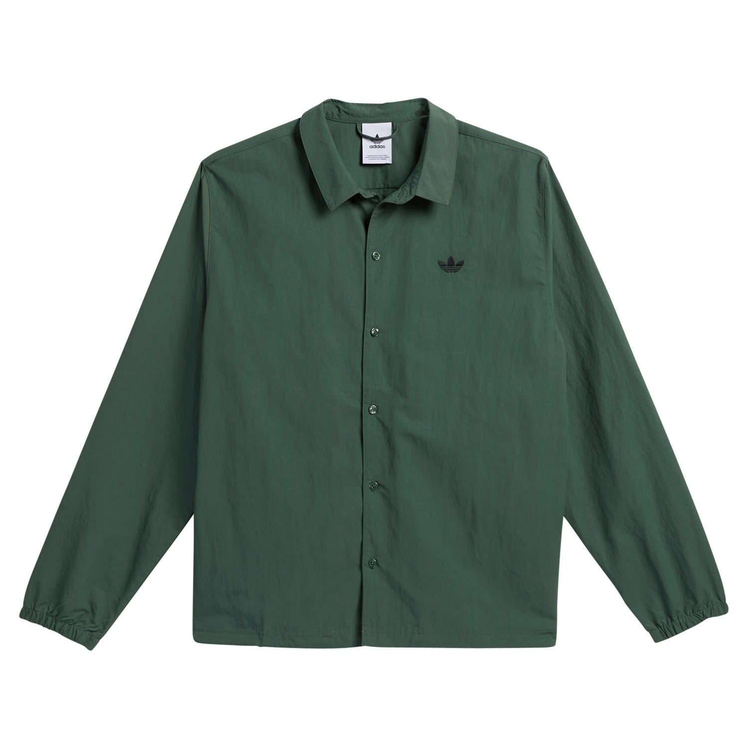 adidas Originals Coach Shirt Jacket - Green - ViaductClothing -  -  