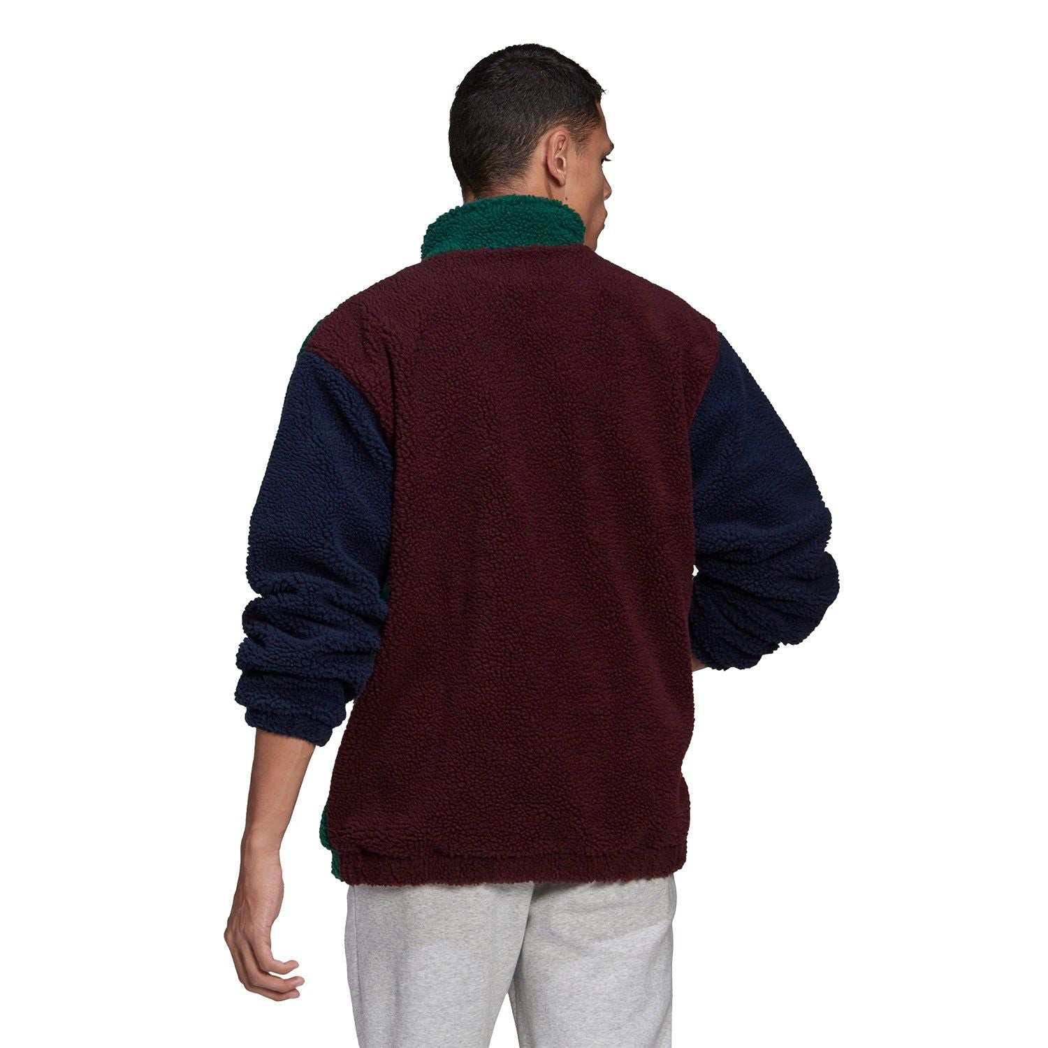 adidas Originals Collegiate Crest Fleece Jacket - Green - ViaductClothing -  -  