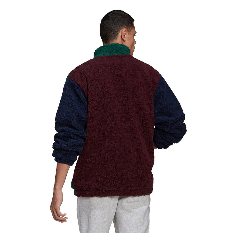 adidas Originals Collegiate Crest Fleece Jacket - Green - ViaductClothing -  -  
