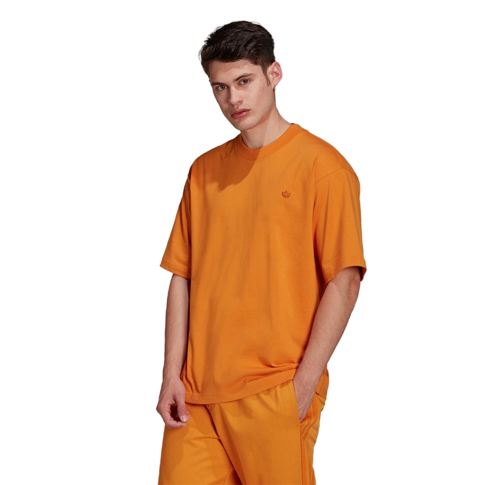 adidas Originals Contempo Tee Solid Color - Orange - ViaductClothing -  -  