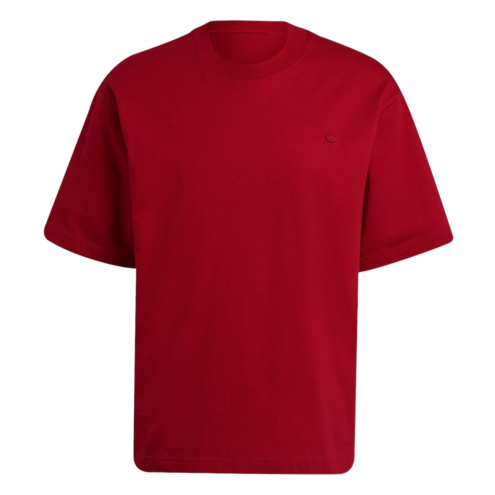 adidas Originals Contempo Tee Solid Color - Red - ViaductClothing -  -  