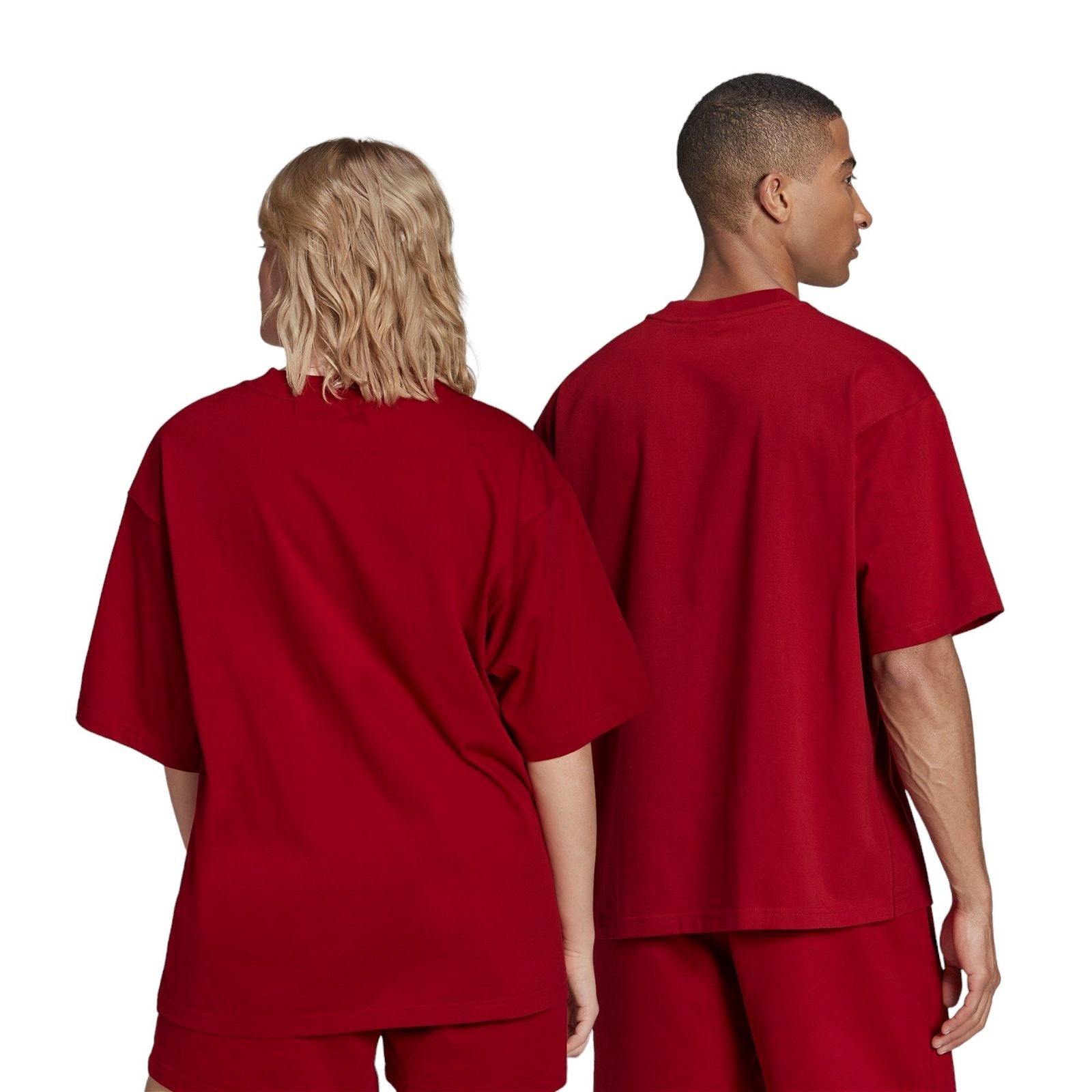 adidas Originals Contempo Tee Solid Color - Red - ViaductClothing -  -  