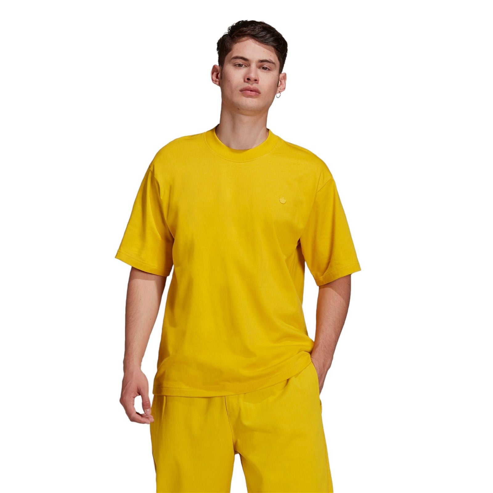 adidas Originals Contempo Tee Solid Color - Yellow - ViaductClothing -  -  
