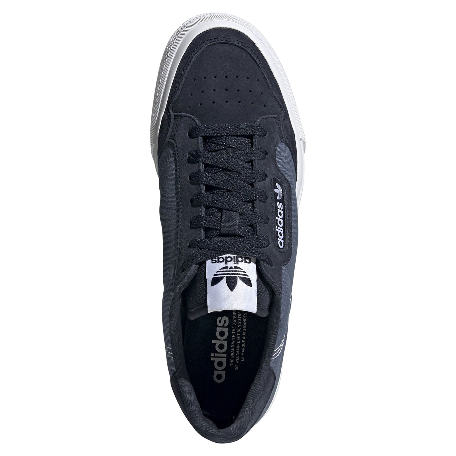 adidas Originals Continental Vulc Trainers - Navy - ViaductClothing -  -  