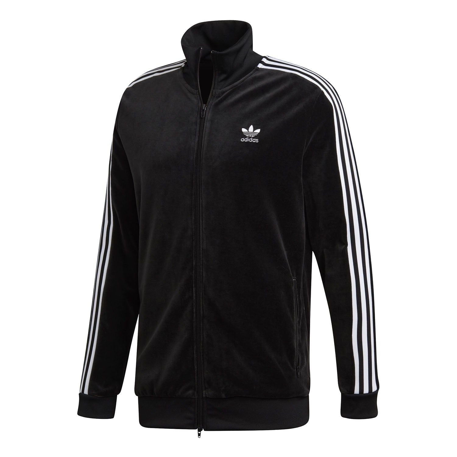adidas Originals Cozy Track Top - Black - ViaductClothing -  -  