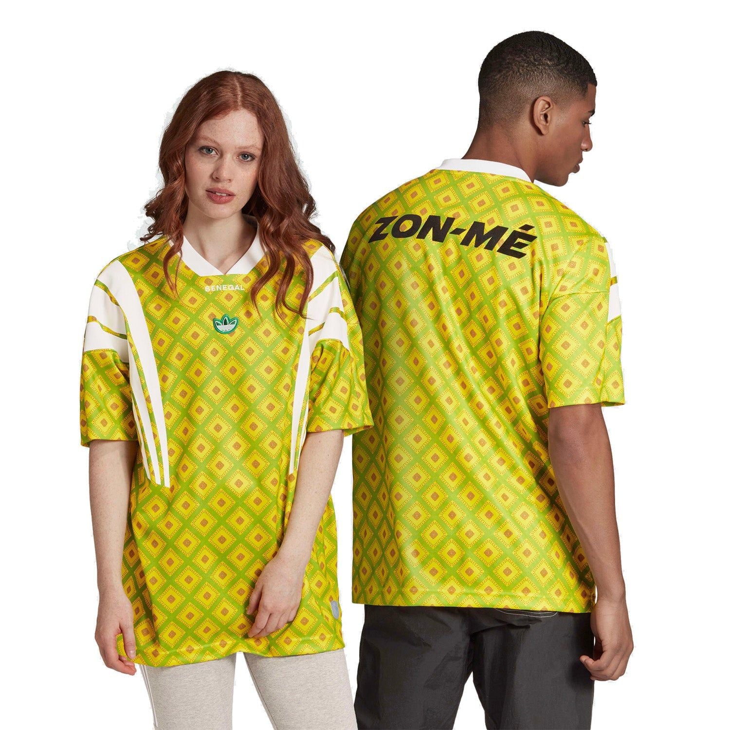 adidas Originals Danketsu Senegal Jersey - Yellow - ViaductClothing -  -  
