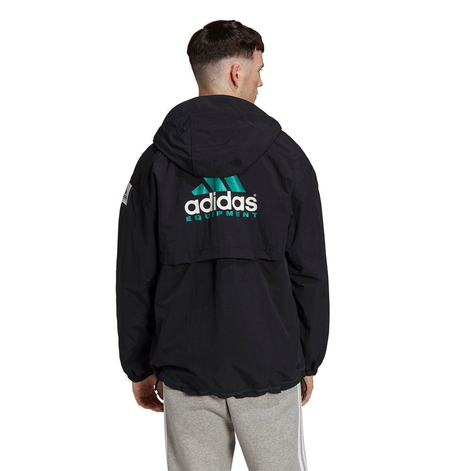 adidas Originals EQT 90s Archive Windbreaker - Black - ViaductClothing -  -  