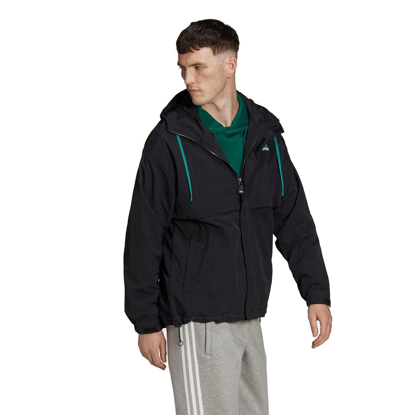 adidas Originals EQT 90s Archive Windbreaker Black HG8100 ViaductClothing
