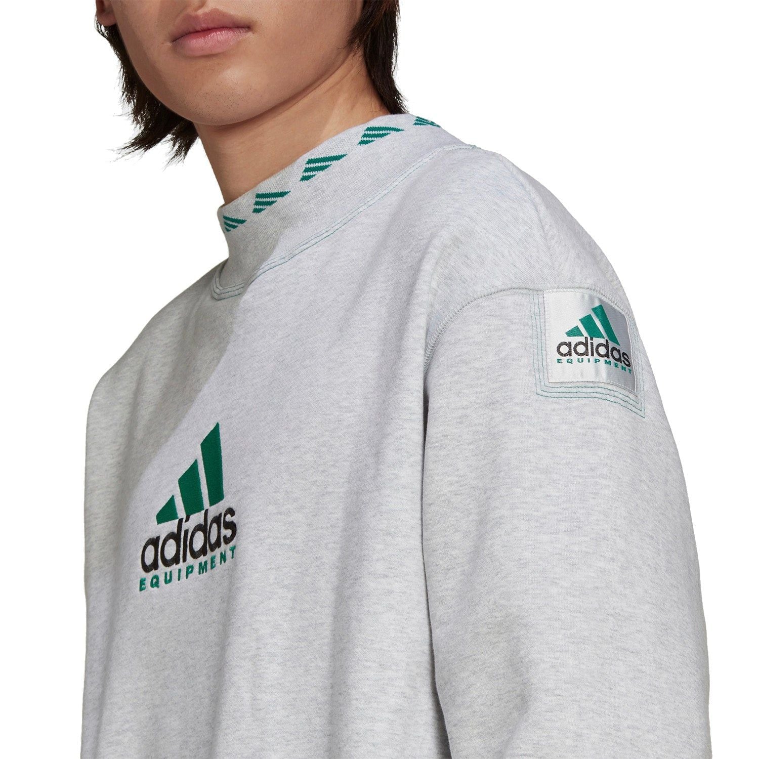 adidas Originals EQT Archive Crewneck Sweatshirt - Grey - ViaductClothing -  -  