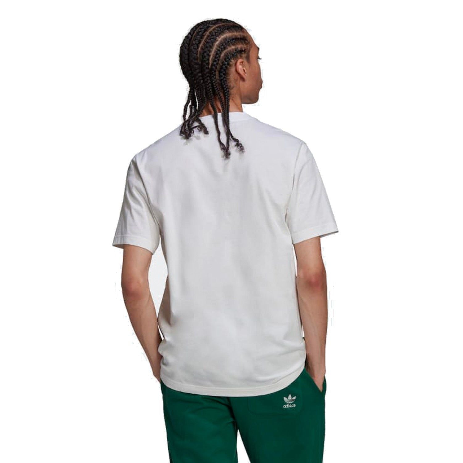 adidas Originals EQT Equipment  Logo Tee - White - ViaductClothing -  -  
