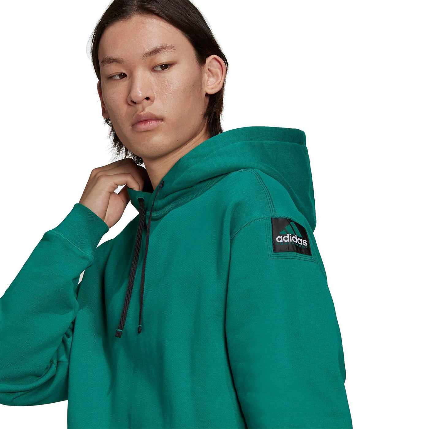 Adidas eqt block hoodie green discount