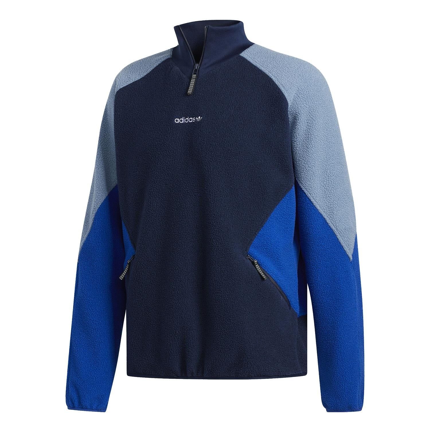 adidas Originals EQT Polar Fleece Jacket - Navy - ViaductClothing -  -  