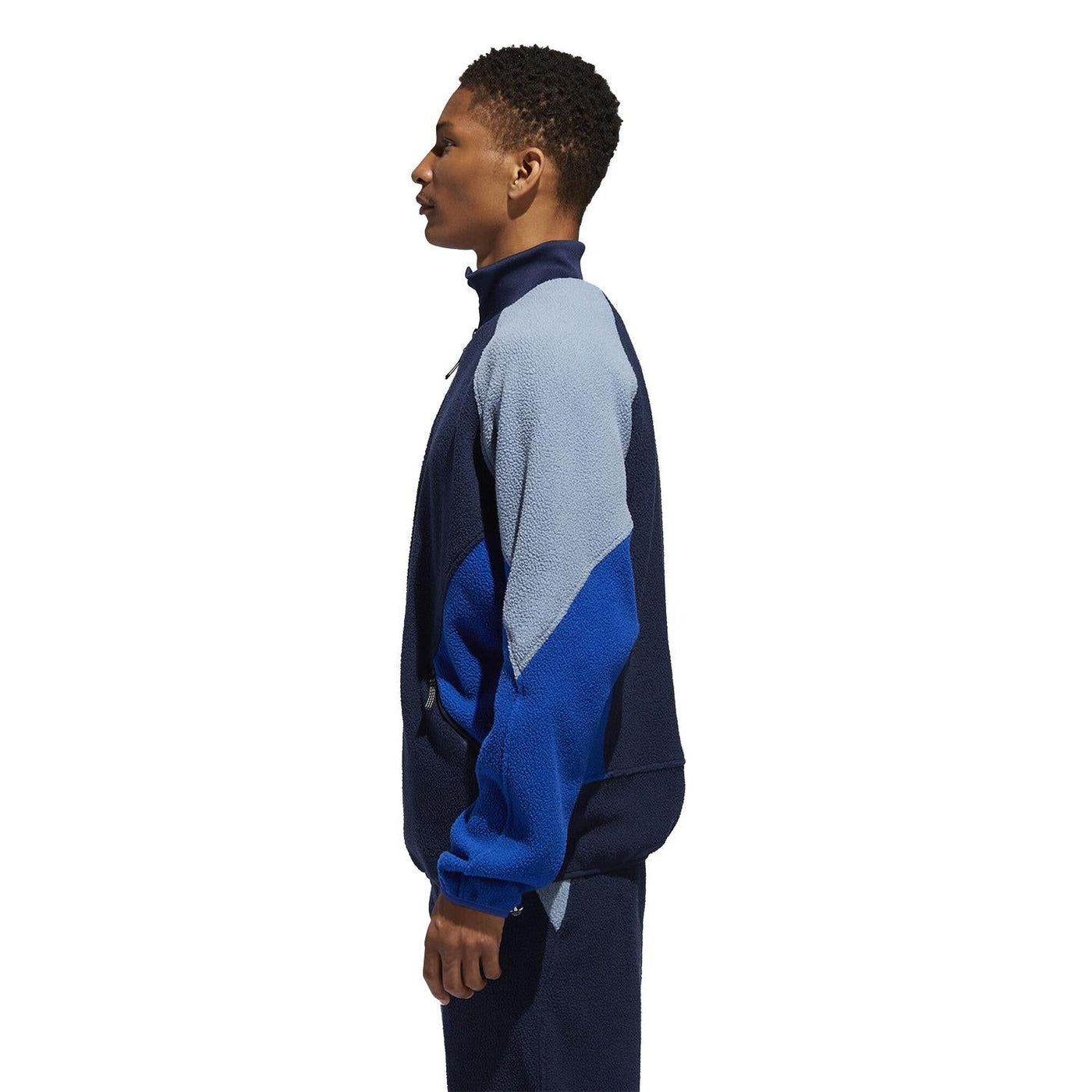 Adidas eqt polar fleece sweater in navy hot sale