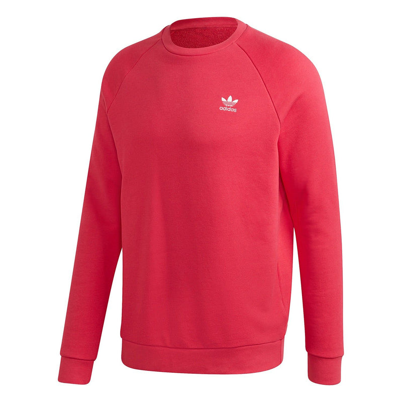 adidas Originals Essentials Crew Neck Sweatshirt - Power Pink - ViaductClothing -  -  