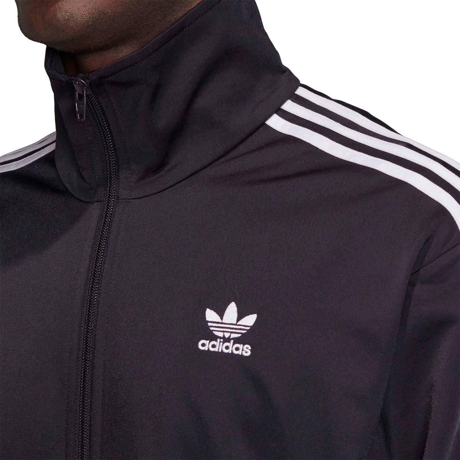 adidas Originals Firebird Track Jacket - Black - ViaductClothing -  -  