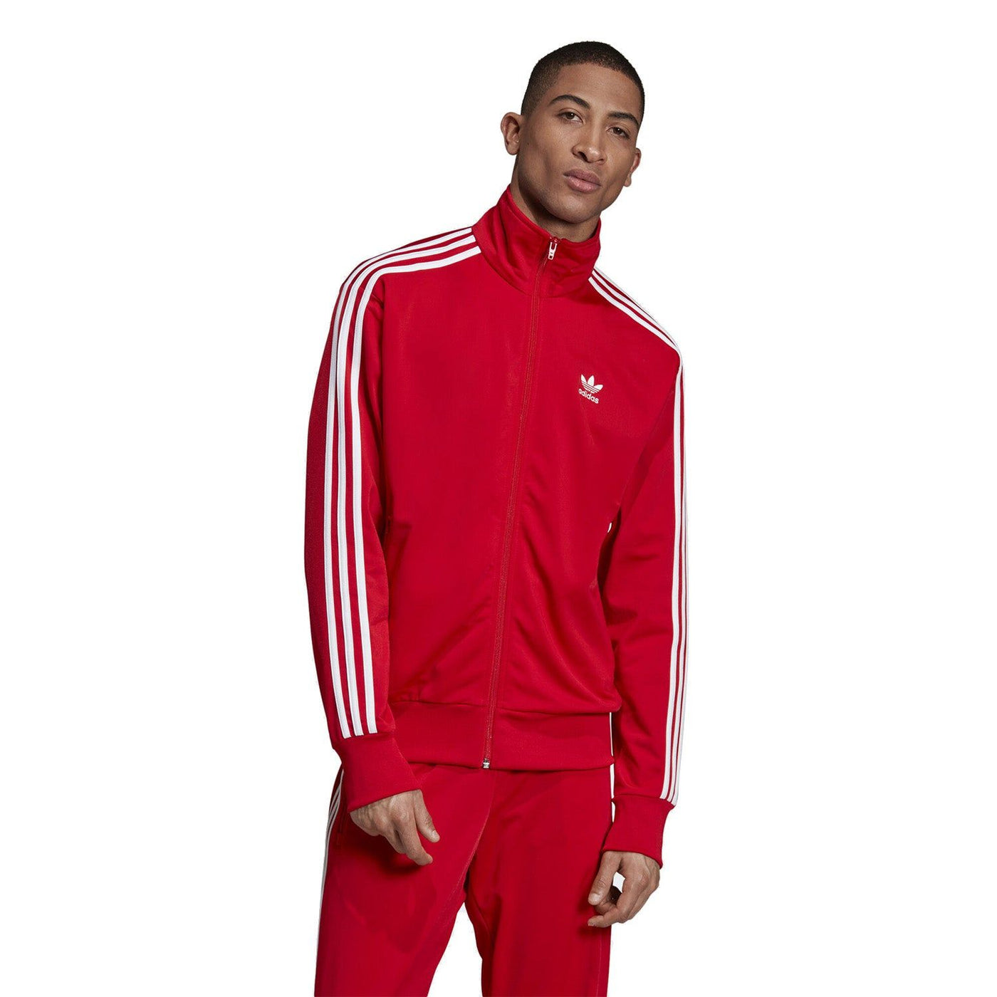 adidas Originals Firebird Track Top Red ViaductClothing