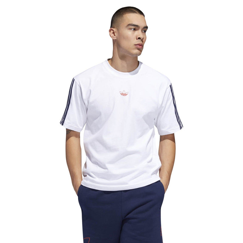 adidas Originals Floating Trefoil T Shirt White