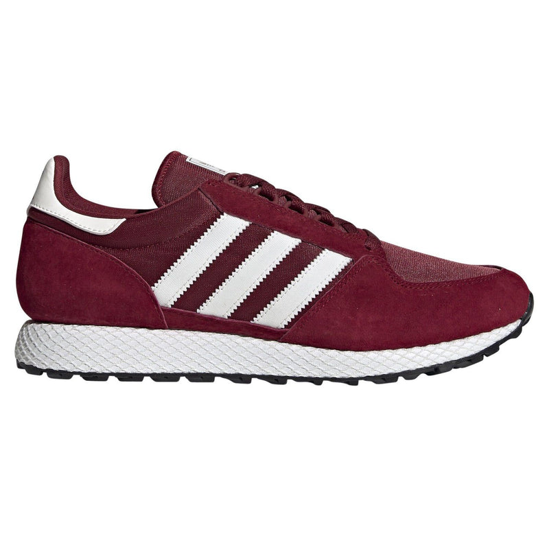 adidas Originals Forest Grove Shoes - Burgundy - ViaductClothing -  -  