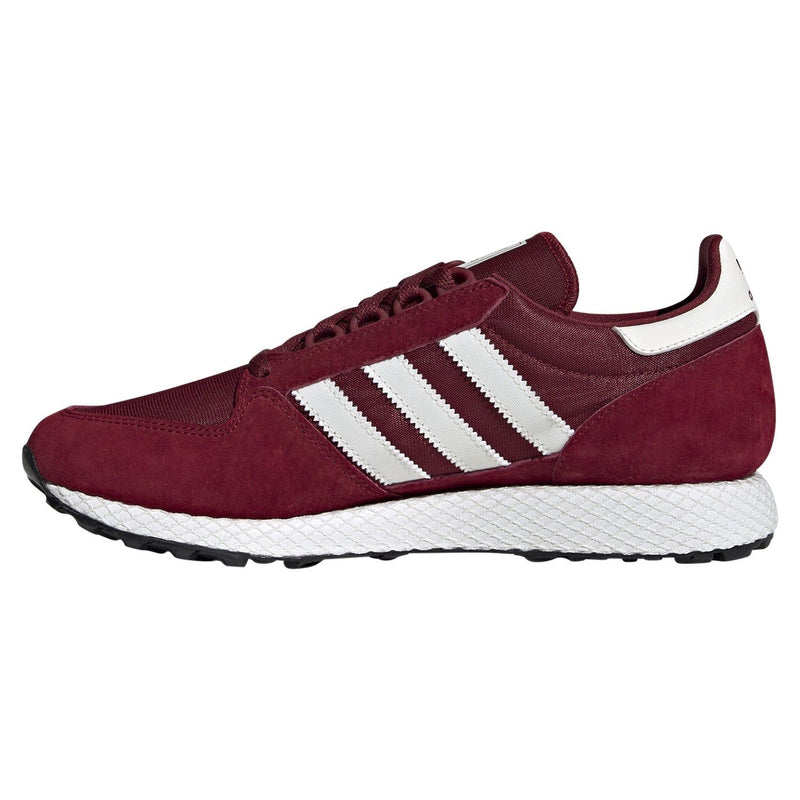 adidas Originals Forest Grove Shoes - Burgundy - ViaductClothing -  -  
