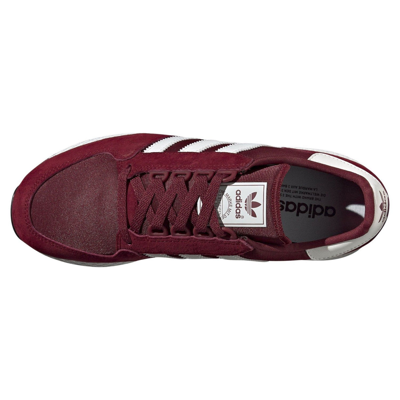 adidas Originals Forest Grove Shoes Burgundy CG5674 ViaductClothing