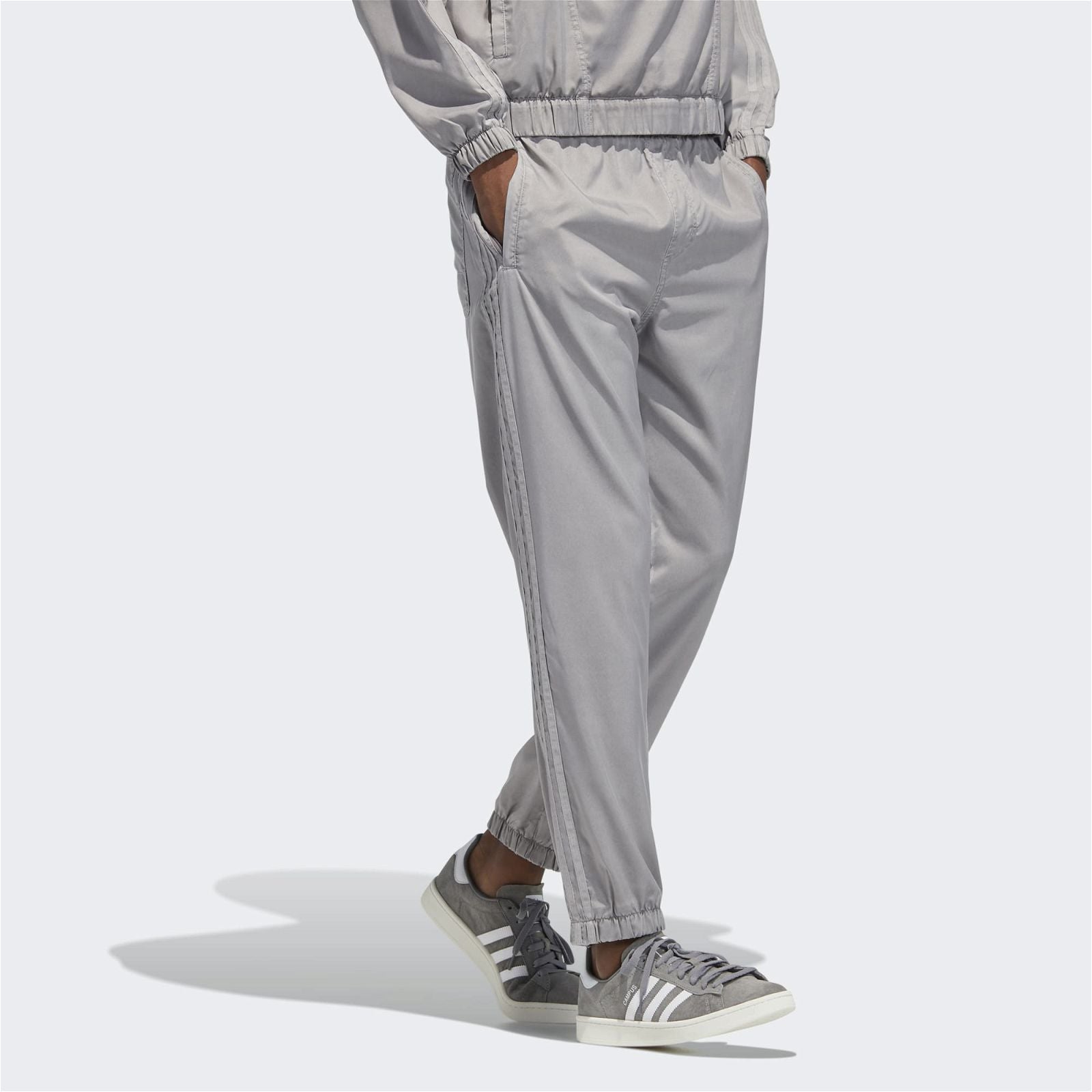 adidas Originals Garment Dyed Pants - Grey - ViaductClothing -  -  