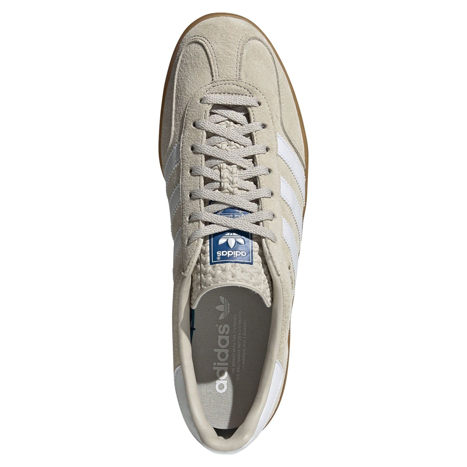 adidas Originals Gazelle Indoor Trainers - Beige - ViaductClothing -  -  