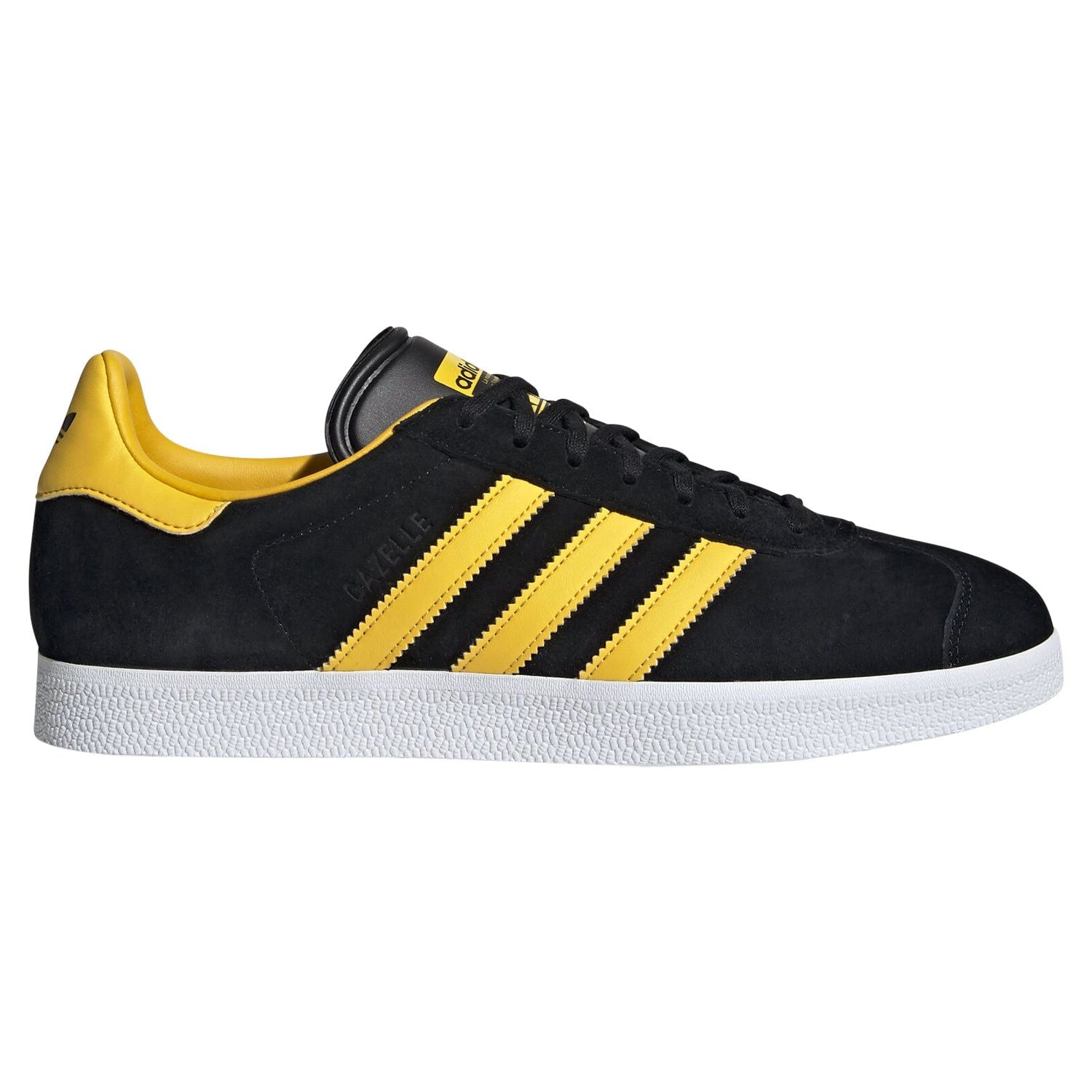 adidas Originals Gazelle Shoes - Core Black & Bold Gold - ViaductClothing -  -  