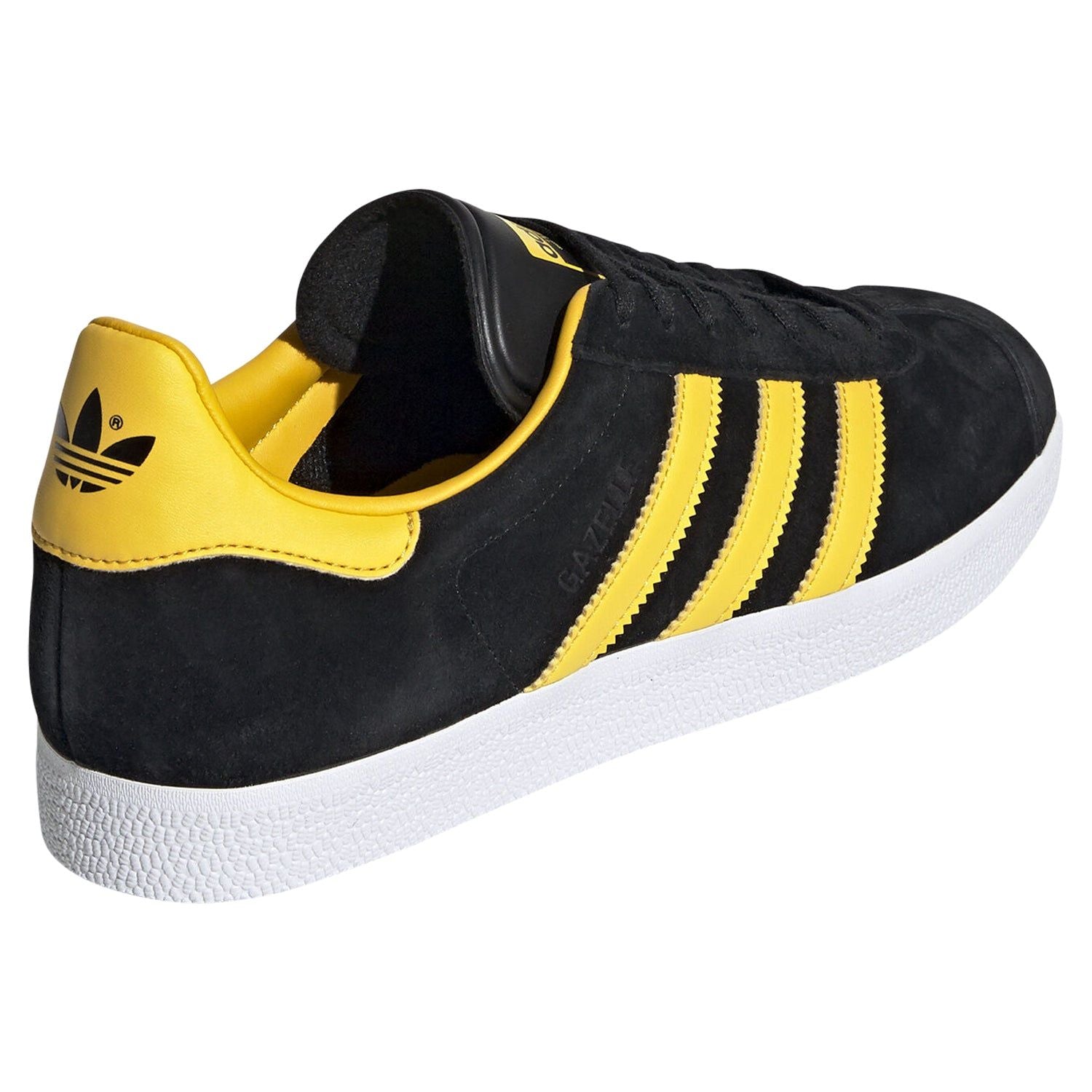 adidas Originals Gazelle Shoes - Core Black & Bold Gold - ViaductClothing -  -  