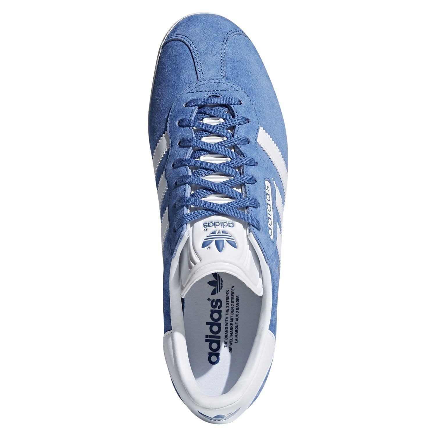 adidas Originals Gazelle Super Essential Trainers - Blue - ViaductClothing -  -  
