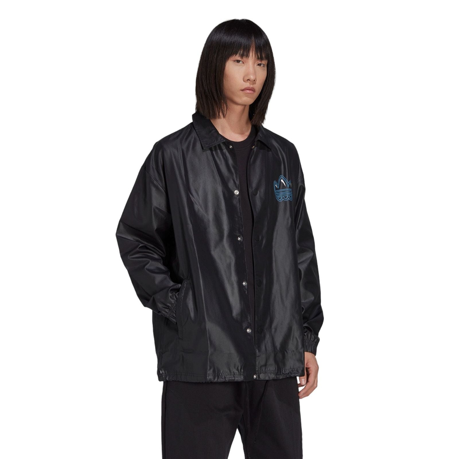 adidas Originals Graphics Campus Coach Jacket - Black - ViaductClothing -  -  