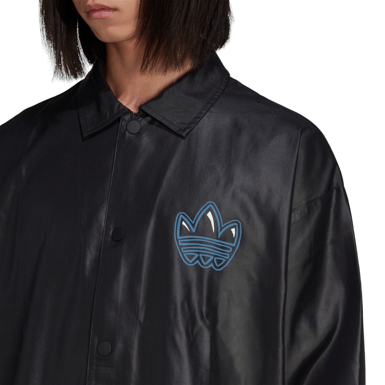 adidas Originals Graphics Campus Coach Jacket - Black - ViaductClothing -  -  