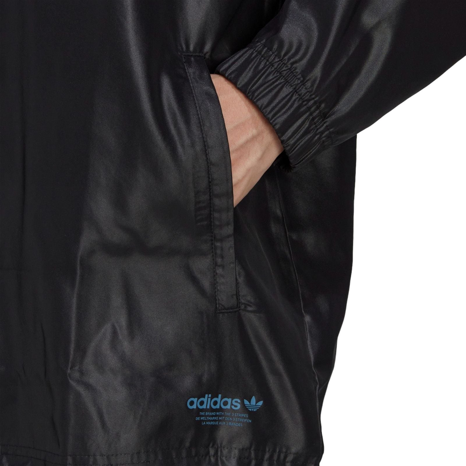 adidas Originals Graphics Campus Coach Jacket - Black - ViaductClothing -  -  