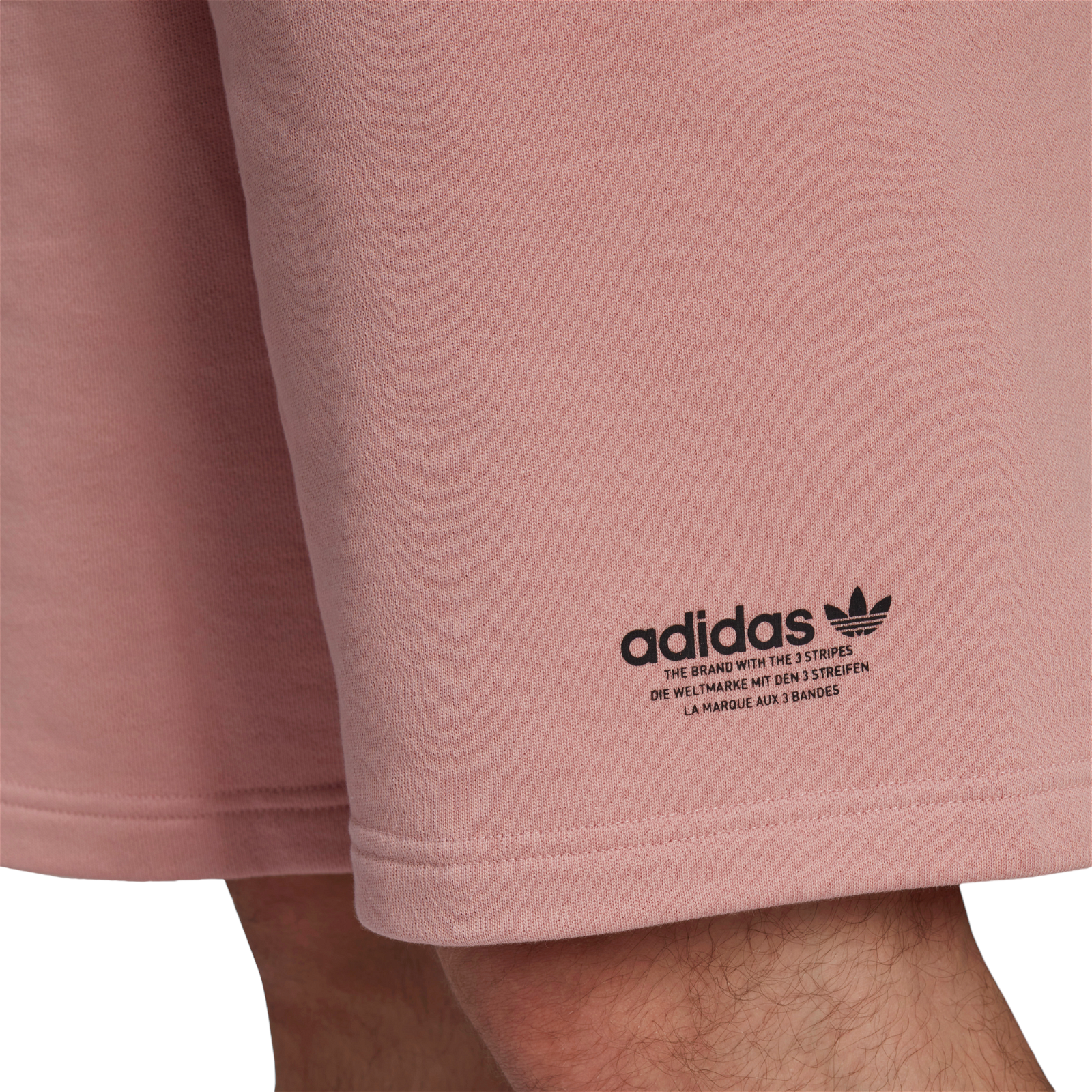 adidas Originals Graphics United Sweat Shorts - Pink - ViaductClothing -  -  