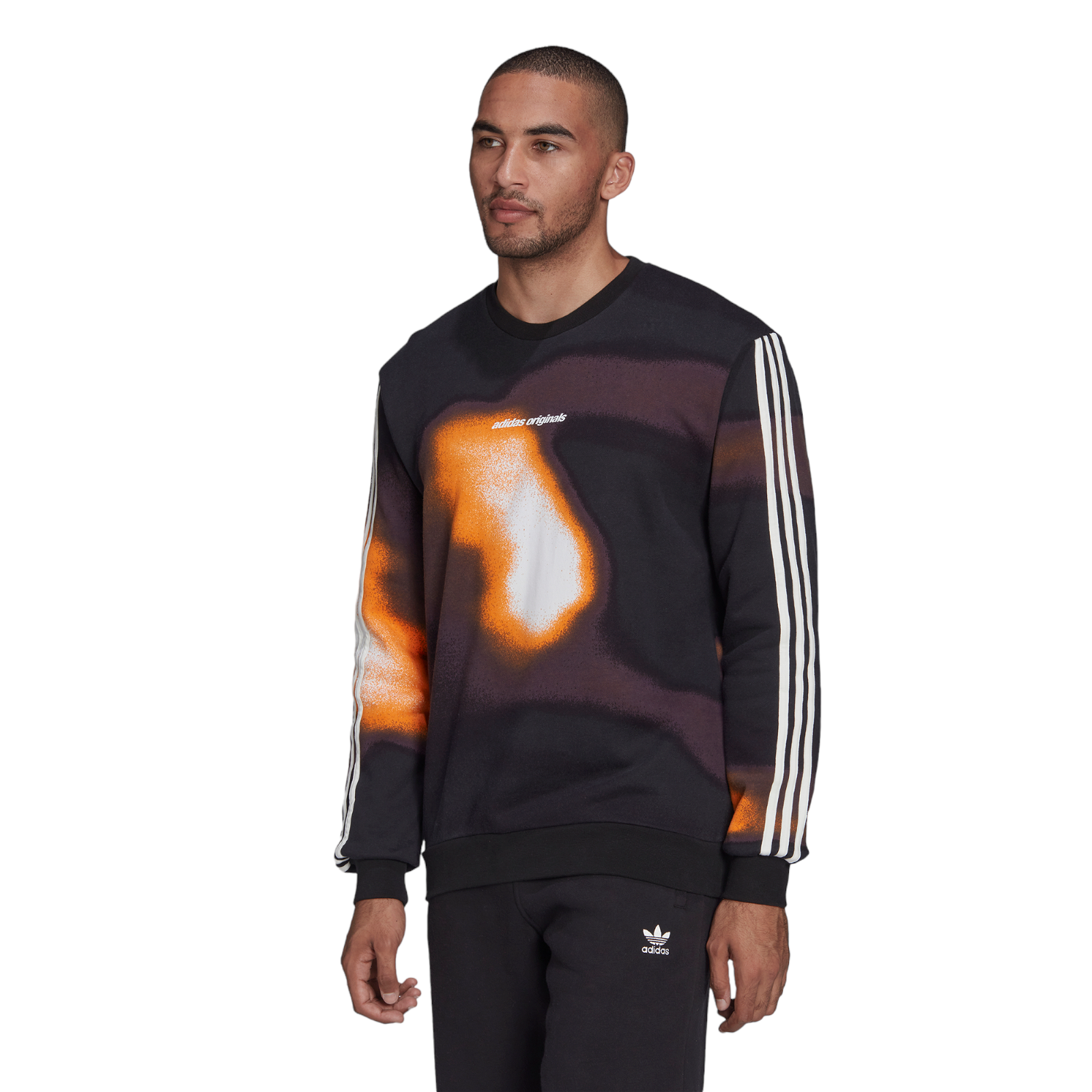 adidas Originals Graphics Y2K Crew Sweatshirt - Black - ViaductClothing -  -  