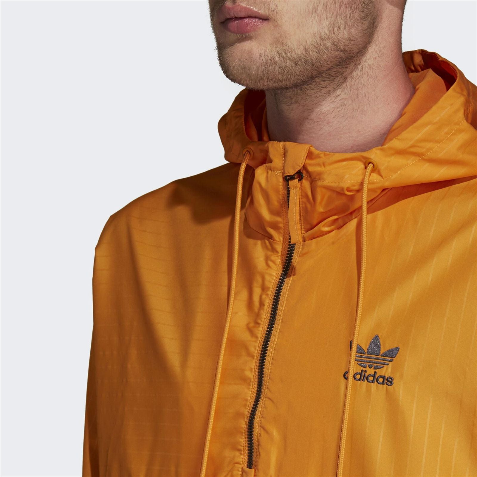 adidas Originals Half Zip Windbreaker - Joy Orange - ViaductClothing -  -  