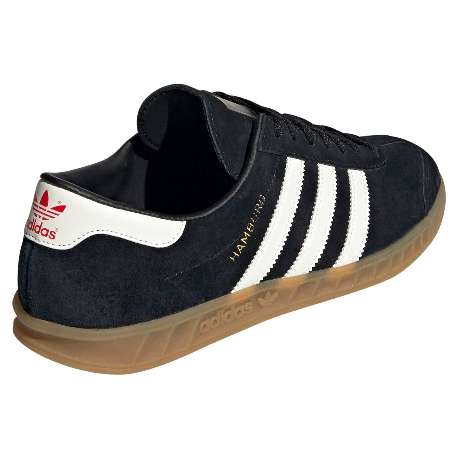 adidas Originals Hamburg Shoes - Black - ViaductClothing -  -  