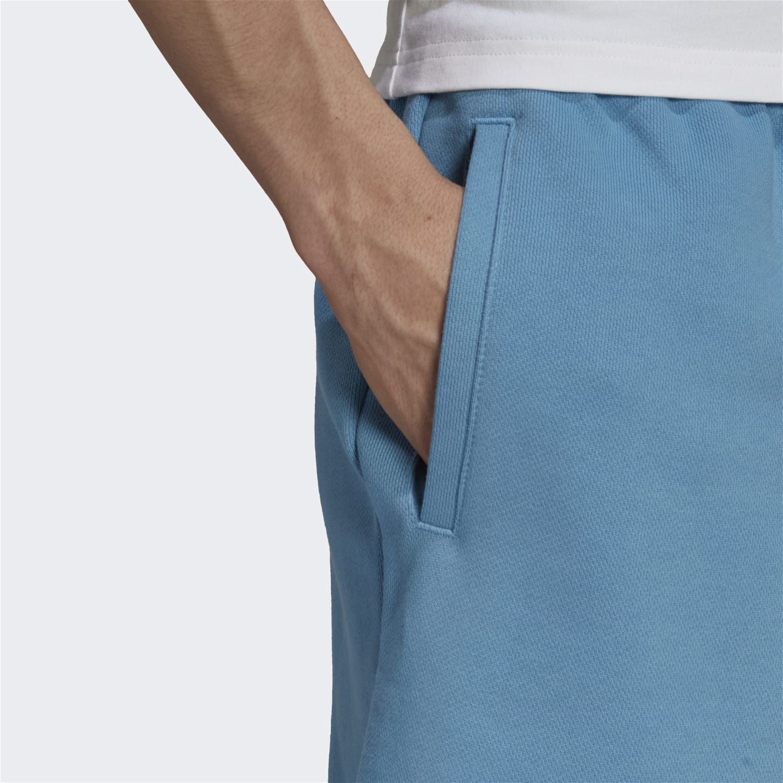 adidas Originals Heavyweight Shmoofoil Shorts - Blue - ViaductClothing -  -  