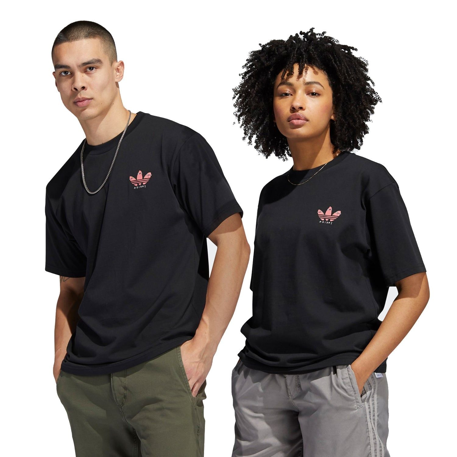 adidas Originals Henry Jones Push Tee - Black - ViaductClothing -  -  