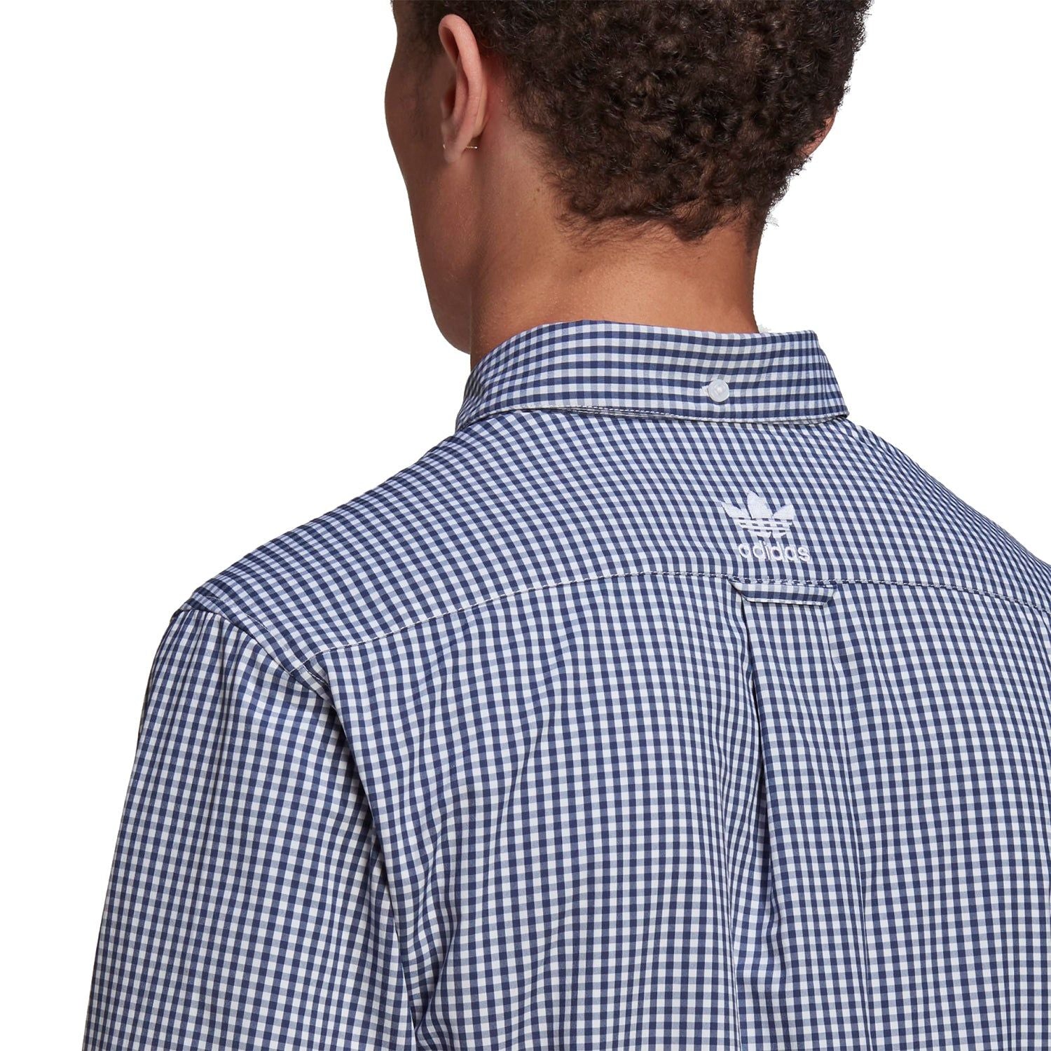 adidas Originals Human Made Long Sleeved Shirt - Blue - ViaductClothing -  -  