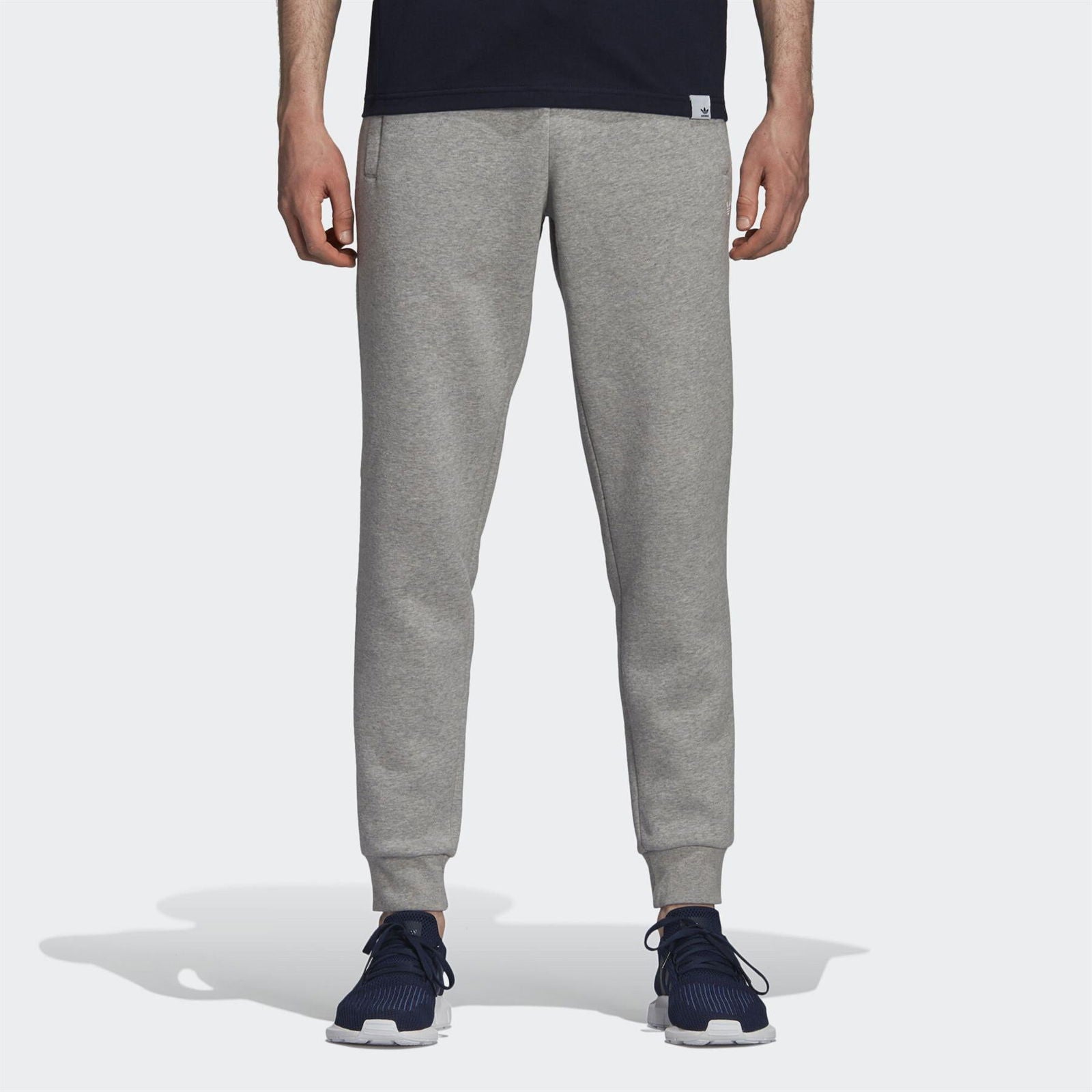 adidas Originals Jersey Joggers - Grey - ViaductClothing -  -  