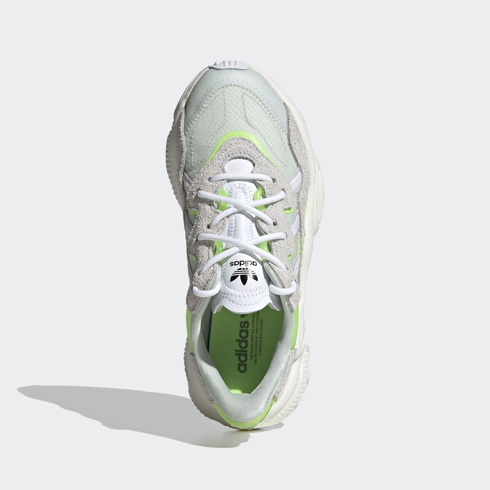 adidas Originals Junior Ozweego Shoes - Green - ViaductClothing -  -  